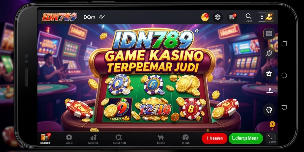 Screenshot IDN789 menampilkan gameplay Kasino yang seru dan menarik.