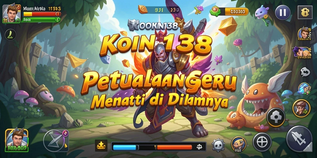 Tampilan gameplay KOIN138 yang mendebarkan dengan petualangan seru.