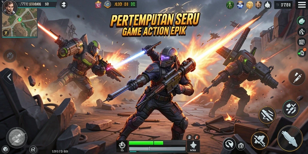 Gameplay L777 yang menegangkan dan seru dalam aksi.