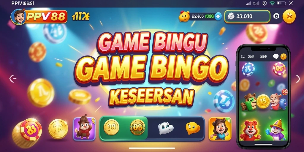 Tampilan menarik dari gameplay Bingo di PPV88 yang seru.