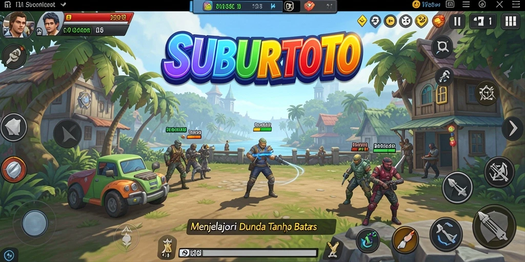 Tampilan gameplay SUBURTOTO yang seru dan mendebarkan.